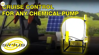 Cruise Control for Chemical Pump