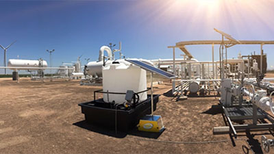 Solar Powered Chemical Injection Systems